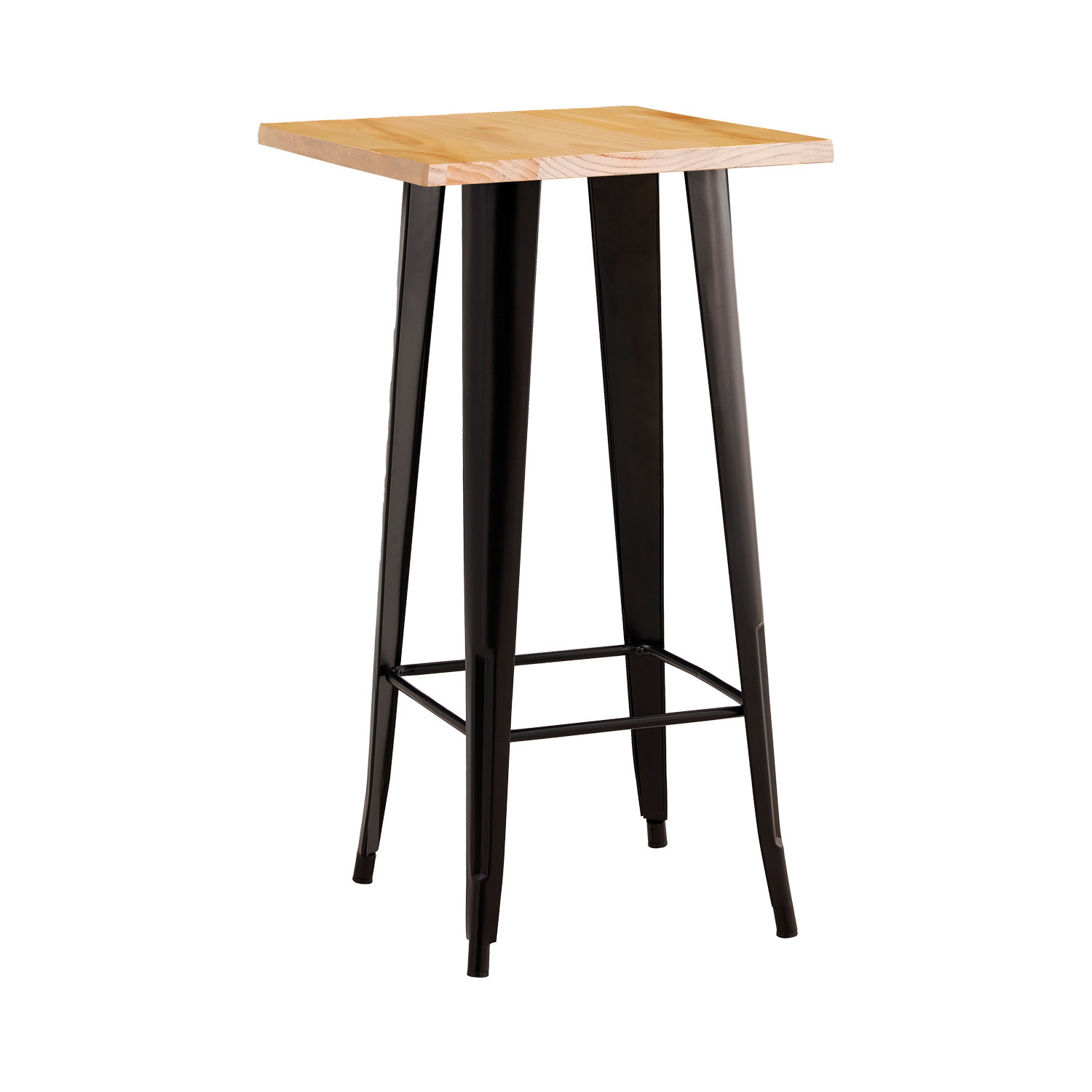 Mesa Auxiliar Alta Cuadrada Strong 60x60x105cm Thinia Home Mesitas de Noche y Auxiliares 1